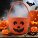 thumbnail image 1 of Cesta de Halloween para niños, cesta de golosinas, bonito cubo de dulces de calabaza, cestas pequeñas espeluznantes, bolsas de linternas para niñas/niños, cestas de regalo, cesta de algodón de azúcar, 1 of 5