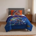 thumbnail image 2 of GOAT 2 Piece Twin/Full Kids Reversible Comforter and Pillowcase Bedding Set, Multicolor,Twin/Full, 2 of 9