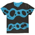 thumbnail image 2 of Blue Banded Poison Dart Frog Costume All Over Youth T Shirt Multi YSM, 2 of 2