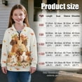 thumbnail image 7 of Chririnla Hamsters Kids Gym Hoodies Half Zipper Sweatshirt Pullover Sweatshirts Athletic Sportswear for Workout Run Exercise Fitness Size 5-6, 7 of 7