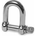 thumbnail image 1 of y 304 Acier Inoxydable Manivelle Type D Nœud Manivelle Matériel Marin Chaîne de Manivelle Accessoire(M6), 1 of 5