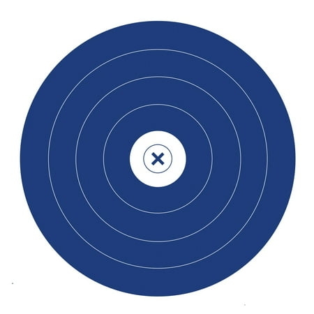 UPC: 0036496111784 | Morrell Single Spot Paper Archery Target Faces 100 Pack