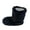 Black, variant on Women's Men's Slipper Soft Anti-Skid Sole Indoor & Outdoor Moccasins Slip on Shoes