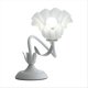 thumbnail image 1 of Retro Flower Lily Table Lamp Creatives Table Lamp,US Plug White, 1 of 5