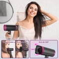 thumbnail image 4 of Secador de Pelo Ionico,Lostrain Secadora Para Cabello Plegable 1800W 3 Temperaturas 1.8M Cable,Secadora con Difusor y Concentrador 20 Millones De Iones Negativos Para Viaje Sal&oacute;n, 4 of 7