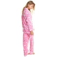 thumbnail image 2 of Angelina Cozy Fleece Notch Collar Pajama Set with Pockets (1-Pack), 2 of 4
