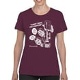 thumbnail image 2 of Officially Licensed Tootsie Roll Retro Advertisement Women's T-shirt, 2 of 3