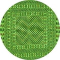 thumbnail image 1 of Ahgly Company Indoor Round Persian Green Traditional Area Rugs, 4' Round, 1 of 1