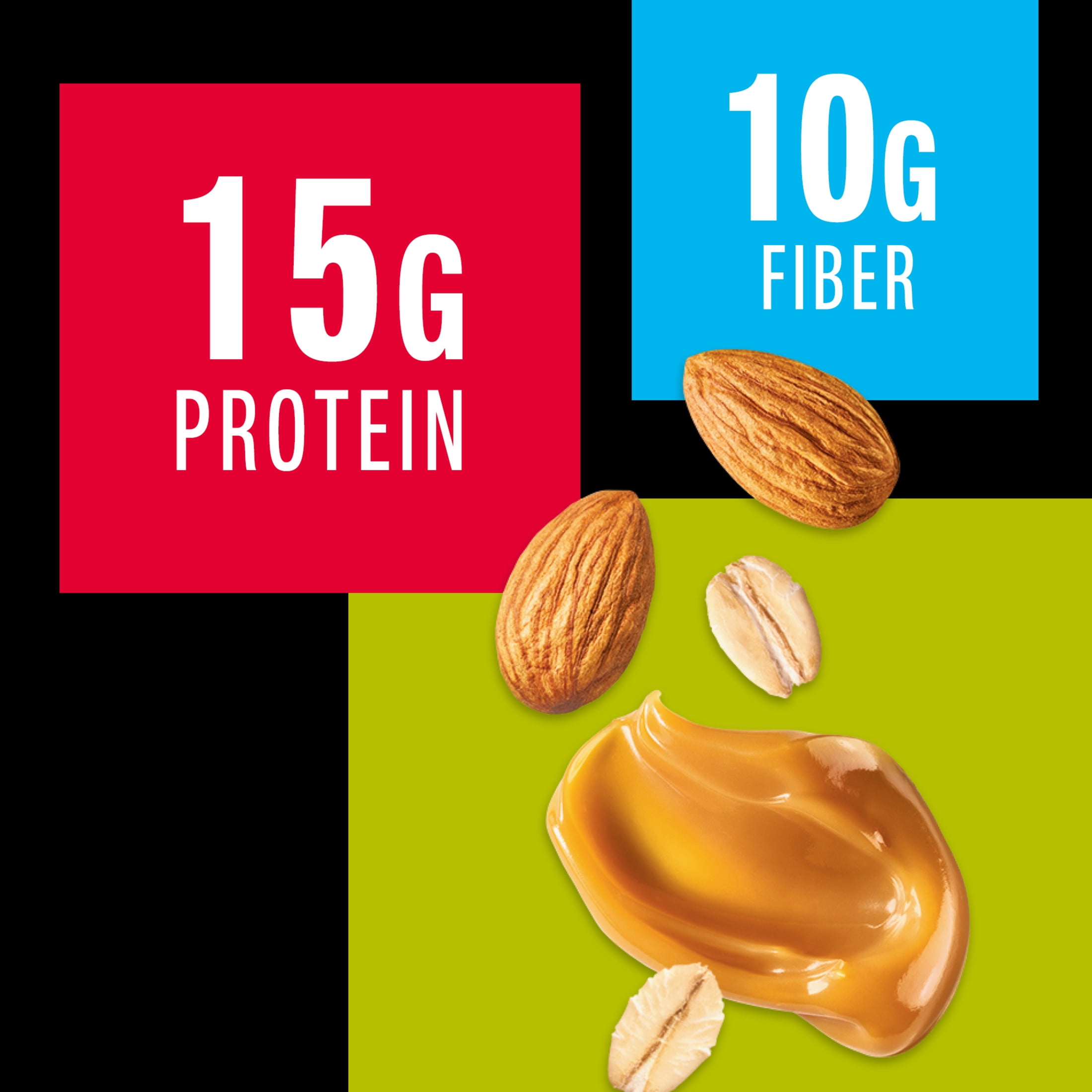 KIND Protein Max Granola, Caramel Almond & Sea Salt, High 15g Protein Granola Snacks, 9oz
