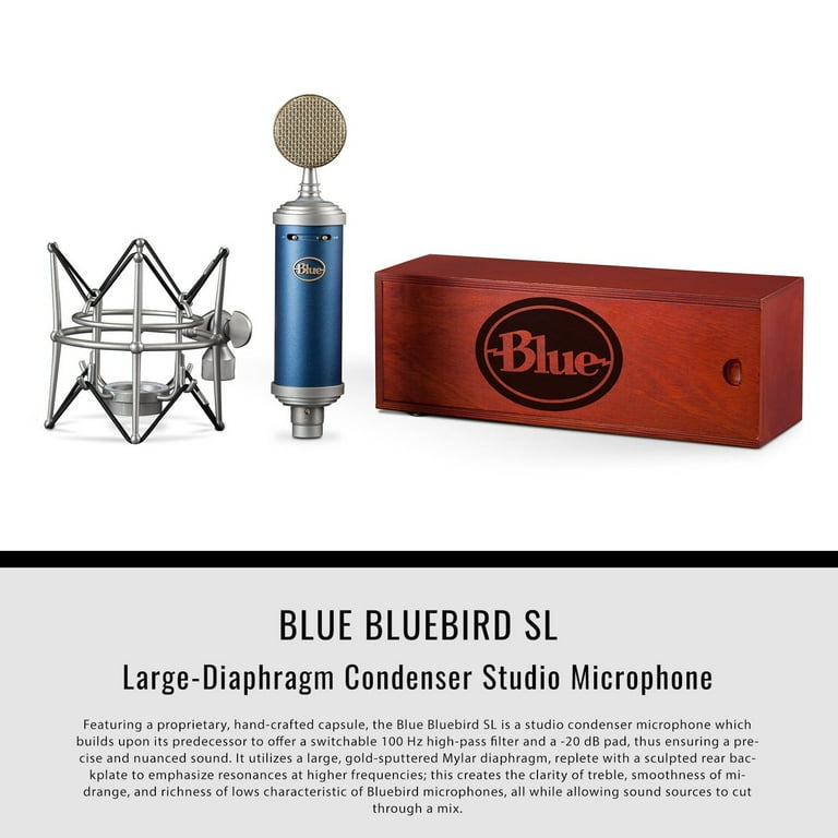 Blue Bluebird SL micro à condensateur