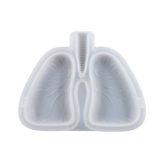 COOLHOOD Lung Modeling Ashtray Box Silicone Mold Jewelry Epoxy Resin Casting Jewelry Tool Making Craft Home Decorations