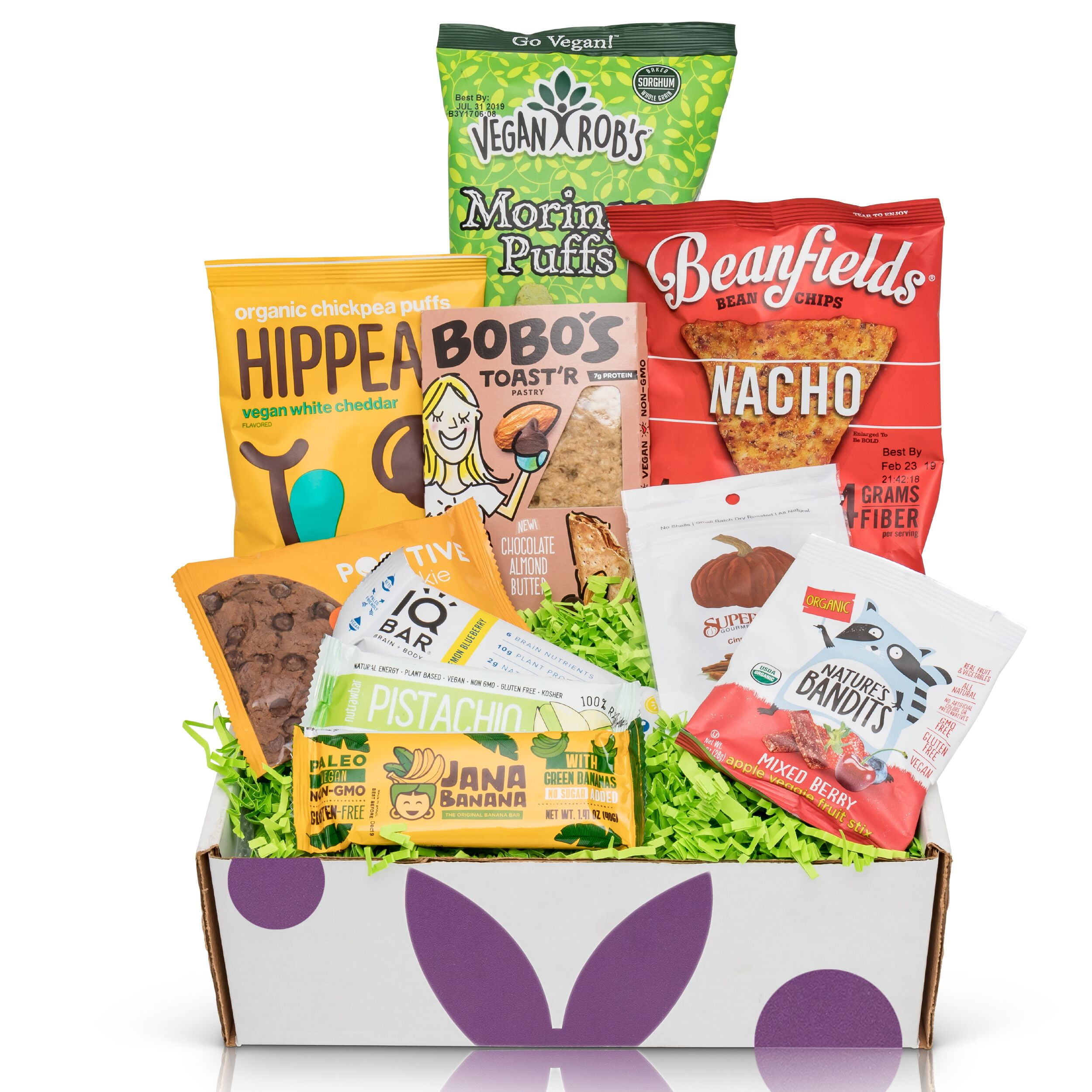 Bunny James Sampler Vegan Gift Box, 10 Count