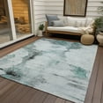 thumbnail image 6 of Addison Rugs Chantille Indoor/Outdoor Transitional Modern Teal Washable Rectangle Rug, 9' x 12', 6 of 6