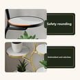 thumbnail image 6 of Homhougo 5 Tier Plant Stand, Metal Flower Pot Shelf Holder Clearance, Outdoor Display Rack Flower Pot Stand for Multiple Plants for Patio Garden Balcony Living Room Bedroom, 6 of 6