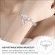 thumbnail image 4 of ColoMX Brazalete expandible a granel, brazalete de la suerte a granel, brazalete ajustable en blanco, 4 of 7