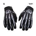 thumbnail image 4 of Unatoiry High Performance Skeleton Riding Gloves Durable And Shockproof Breathable Motorcycle Cycling Gloves white S 1Set, 4 of 6