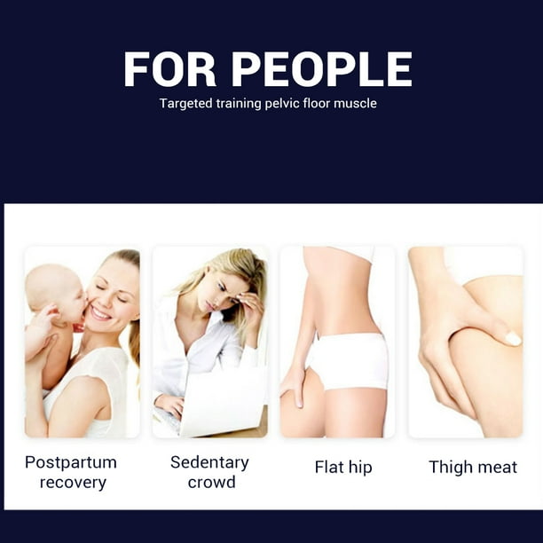 Ejercitador de músculos del suelo pélvico, portátil, hermoso, accesorios de fitness para ejercitar la cadera