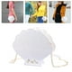 thumbnail image 2 of 1 bolso bandolera exquisito, bolso de hombro con forma de concha para niñas., 2 of 5