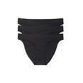 thumbnail image 2 of OnGossamer Womens Cabana Cotton Hip Bikini 3-Pack Style-1402P3, 2 of 3
