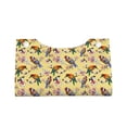 thumbnail image 4 of Lsque Beautiful Bright Birds And Flowers Printed Long Tissue Box Cover Holder, Facial Paper Organizer Dispenser,Triangle with Bottom Belt, PVC Leather Decorative Organizer, 4 of 9