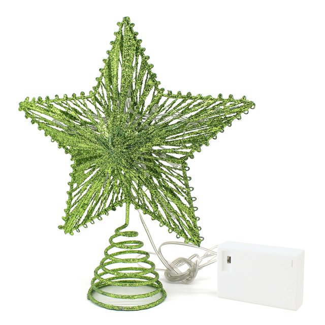 Árbol de Navidad Top Star CVHOMEDECO Green Glittered 3D