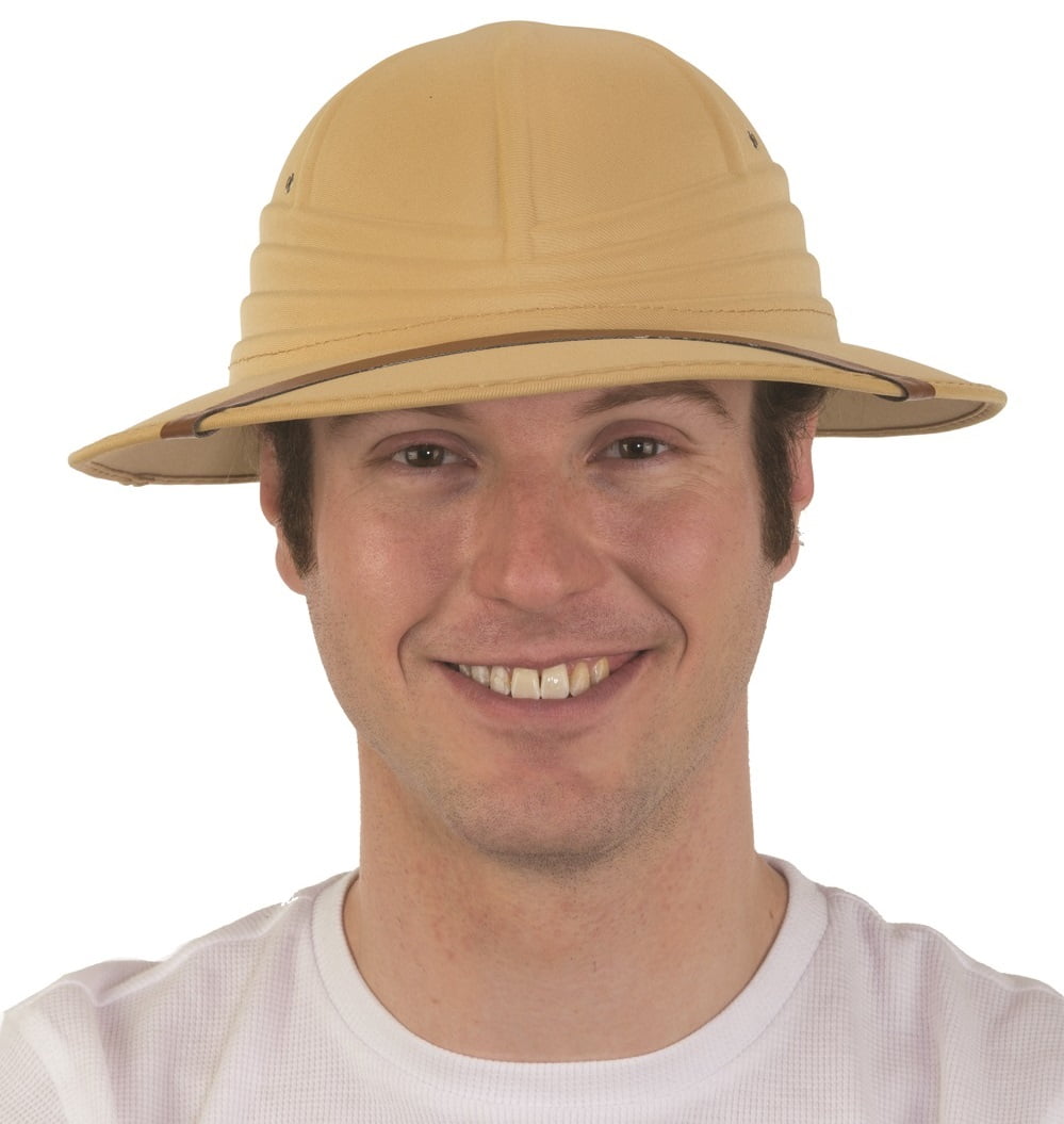 Outdoor Bush Walking Safari Jungle Hard Pith Explorer Fancy Dress Helmet Hat 