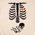 thumbnail image 4 of Women Halloween Sweatshirt X-Ray Skeleton Maternity Sweatshirt Funny Pregnancy Announcement Crewneck Pullover Tops, 4 of 10