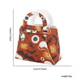 thumbnail image 2 of Dsscvnef Sac de Bonbons Citrouille Halloween Sac de Rangement en Tissu pour Enfants Accessoire de Fête Réutilisable Ou, 2 of 4