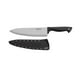 thumbnail image 1 of Cuchillo de chef Farberware Edgekeeper de 20 cm de alto, acero inoxidable, 1 of 7