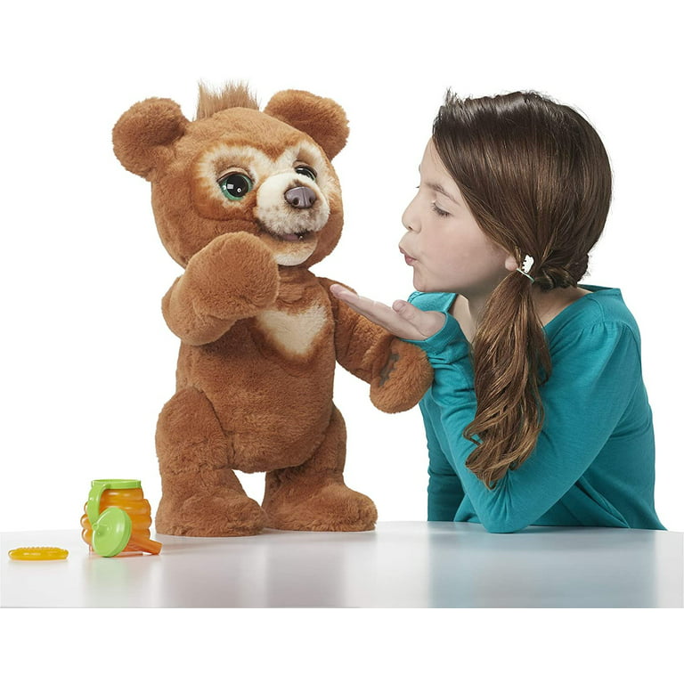 Furreal Cubby, The Curious Bear Interactive Plush Toy, Ages 4 & Up 