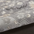thumbnail image 3 of Nourison Elation Persian Floral Grey 4' x 6' Area Rug, (4' x 6'), 3 of 9