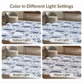 thumbnail image 7 of ODIKA 4'x6' Blue White Denim Abstract Geometric Modern Washable Area Rug Contemporary Scattered Rectangles Squares Non-Slip, Chair-Friendly, Flatwoven for Home Office, Under Desk, 7 of 7