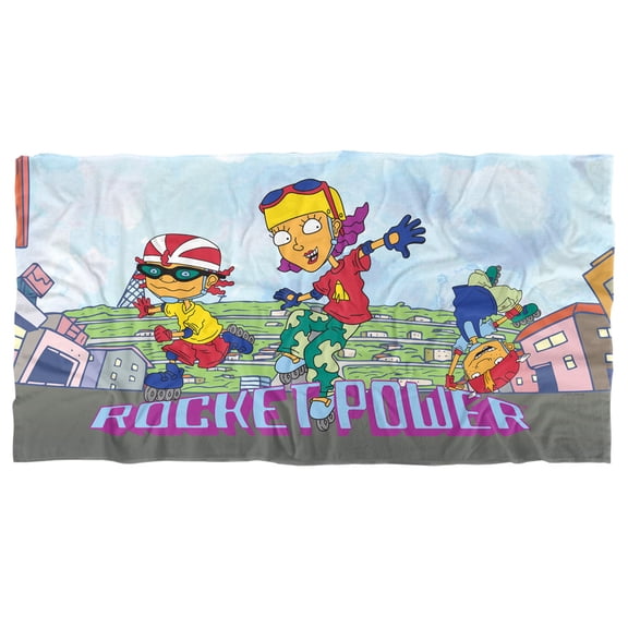 Rocket Power Beach Towel, 30"x60", Otto, Reggie and Twister Skate Beach Towel