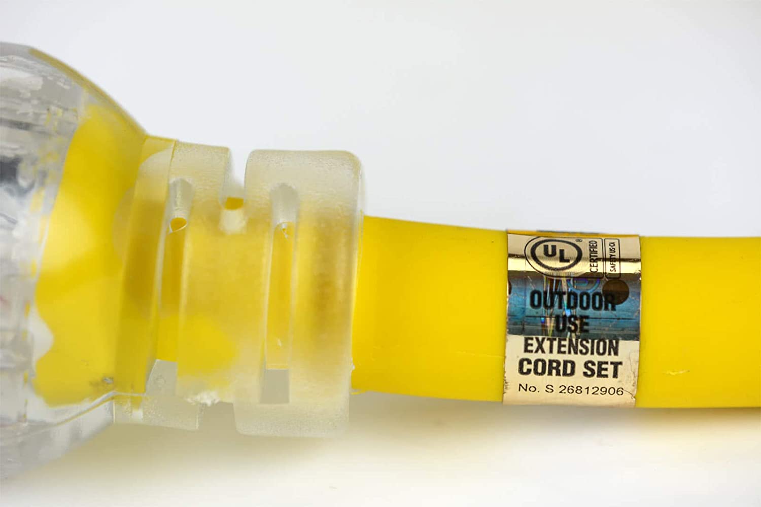 TEMCo 50 ft Extreme Cold Weather Generator Extension Cord L14-30 30 Amp Yellow