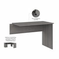 thumbnail image 4 of Cabot Desk Return in Modern Gray - Engineered Wood, 4 of 5