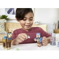 thumbnail image 4 of Minecraft Coffret 2 Figurines Trade Llama Créer-Un-Bloc, 4 of 6