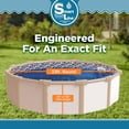 thumbnail image 5 of SmartLine 33' Round Rock Island Overlap Above Ground Swimming Pool Liner, 48"/52" Height, 20 Gauge, 5 of 6