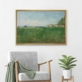 thumbnail image 4 of wall26 Framed Canvas Print Wall Art Pastel Green Farmland Ranch Village Nature Wilderness Illustrations Fine Art Farmhouse/Country Decorative Rustic for Living Room, Bedroom, Office - 16"x24&quo, 4 of 7
