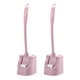 thumbnail image 1 of Billuyoard Juego de escobillas de baño de 2 uds., accesorios de baño bidireccionales, depurador de limpieza, cinturón de esquina, Base curvada, Suministros de limpieza para el hogar Rosa, 1 of 6