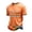Orange, variant on Gay Pride Shirt for Men, Breathable Pride Month Graphic Casual Summer LGBTQ Support Top