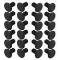 thumbnail image 1 of Miangastore Tree Shaped Plastic Rivet Buckle Black 50Pcs 0.91X0.68X0.68In, 1 of 8