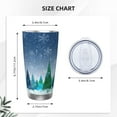 thumbnail image 4 of KLL Christmas Trees Print 40oz Stainless Steel Insulated Car Cup with Spillproof Lid - Keep Your Drink Hot or Cold on the Go-Without Straw, 4 of 8