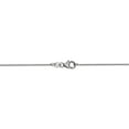 thumbnail image 4 of 18K Leslie's White Gold .5mm Box Chain; 20 inch; Lobster Clasp; for Adults and Teens; for Women and Men, 4 of 5