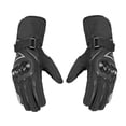 thumbnail image 1 of Winter Motorcycle Gloves Waterproof Cold-proof Motorcycle Gloves Warm Cycling Gloves with Reflective Strips, 1 of 8