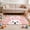C, variant on Anhility Easter Bunny Rabbits Doormat Outdoor Outside Indoor, Pink Easter Bunny Eggs Spring Door Mat Low-Profile Non-Slip Rubber Backing Entrance Front Seasonal Decoration 23.62x35.43 in