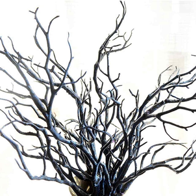 Dalazy 3pcs Large Wedding Decoration Branch Simulation Plastic Dried Tree Wedding Decoration Branch Branches Artificial Fake Foliage Plant