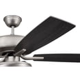 thumbnail image 4 of P119BN5-52BNGW Craftmade Lighting Pro Plus 119 Series - 52 Inch 5 Blade Ceiling Fan with Slim Pan Light Kit, 4 of 15