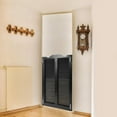 thumbnail image 4 of Cafe Swinging Doors Wood Saloon Doors, 36" x 48" Modern Swinging 2-Half Door Bar Doors Entrance Partition for Hallway Kitchen Doorway Bars Gardens Restaurants, 4 of 9