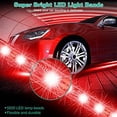 thumbnail image 6 of Waterproof RGB Underglow LED Strip Remote App Control Car Underbody Light Music Control Exterior Underbody Lights DC 12V, 6 of 6