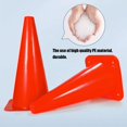 thumbnail image 3 of Zkca 7 Inch Cones Sports, 10 PCS Soccer Cones, Marker Cones for Basketball Football Sports Agility Training, and Multi-Sport Activities, Ideal for Sports Training, Games, and Kid's Home A417, 3 of 7